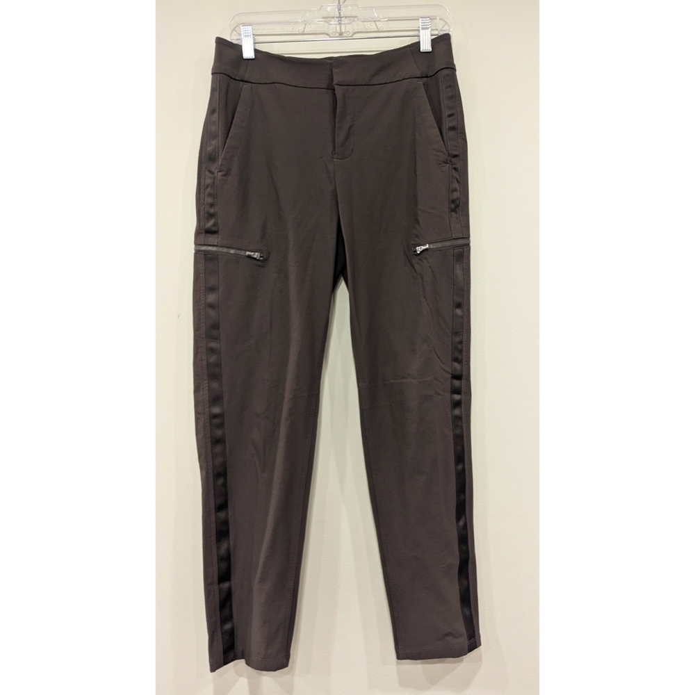 Athleta Wander Hybrid Pants In Brown Size 8